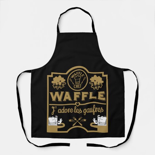 Waffeldag Schort (Voorkant)
