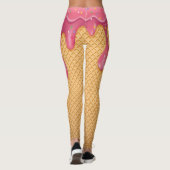 Waffle Cone Ice Cream Leggings (Achterkant)