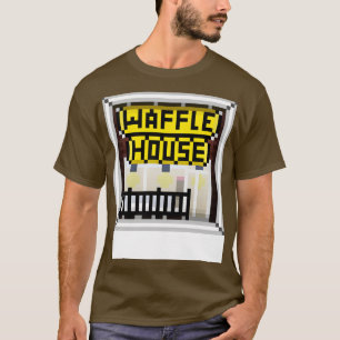 Waffle House WHITE BORDER T-shirt
