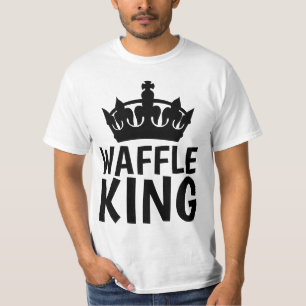 WAFFLE KING DAD FÊTE DES PÈRES OU T-shirts D'ANNIV