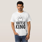 WAFFLE KING DAD MANNEN FUNNY T-Shirts (Voorkant volledig)