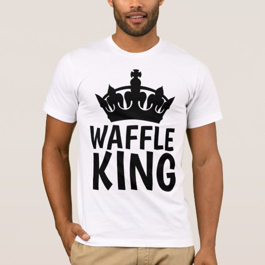 WAFFLE KING DAD T-Shirts (Devant)