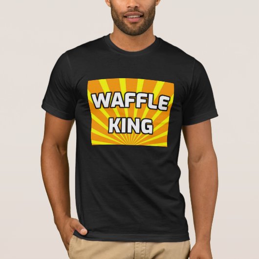 WAFFLE KING MENS PAPA T-SHIRTS (Devant)