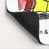 Waffle Man & Bacon Boy Muismat (Hoek)