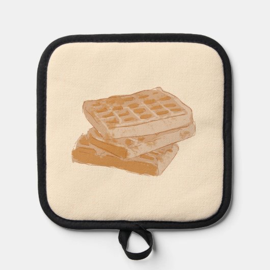 Waffle Pannenlap (Voorkant)