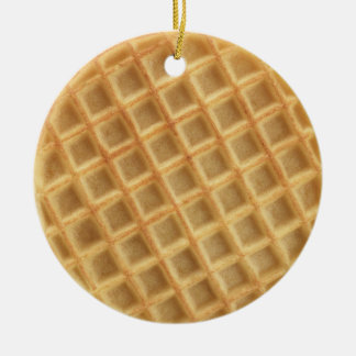 Waffle Patterned Keramisch Ornament