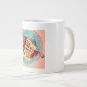 Waffles and Berries Extra Grote Beker (Voorkant rechts)