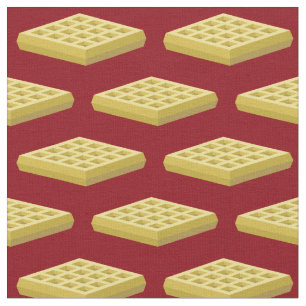 Waffles Cute Breakfast Kinder Stof