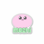 Waffles+Mochi-Just Mochi-Vinyl Sticker (Devant)