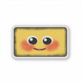 Waffles + Mochi-Magicart Screen- Vinyl Sticker (Devant)