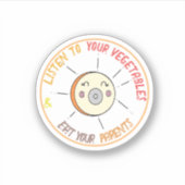 Waffles&Mochi-Vinyl Sticker (Voorkant)