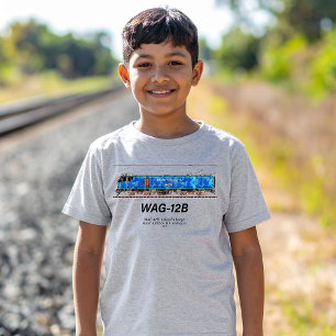 WAG-12B locomotief. goederentrein van de Indiase s T-shirt