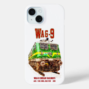 WAG-9 locomotief. goederentrein van de Indiase spo
