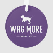 Wag meer zorgen minder ornament (achterkant)