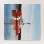 WAGB 83 Puzzle rouge Mackinaw (Horizontal)