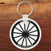 WAGENWIEL-SLEUTELHANGER SLEUTELHANGER (Voorkant)