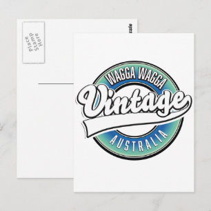 Wagga Wagga australië. Briefkaart