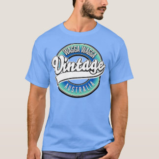 Wagga Wagga australië vintage stijl T-shirt