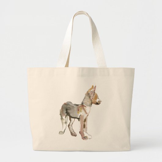 Waggle Grote Tote Bag (Voorkant)