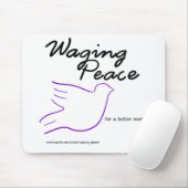 Waging Peace Dove mousepad Muismat (Met muis)