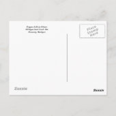 Wagner-Herfsten in Winter-postcartoons Briefkaart (Achterkant)