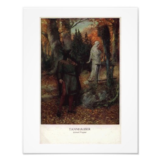 Wagner Opera Tannhauser Stijl Foto Afdruk (Voorkant)
