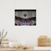 Wagon Ceiling met Luggage Rack Le Mastrou Poster (Keuken)