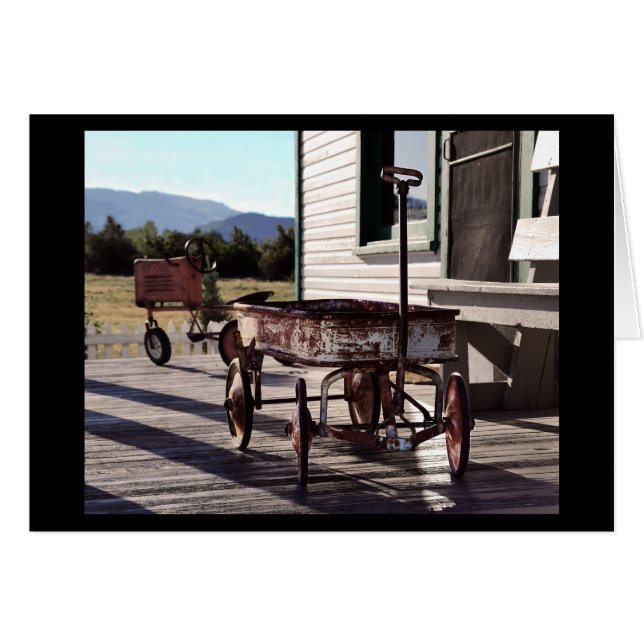 Wagon Jouet vintage (Devant horizontal)