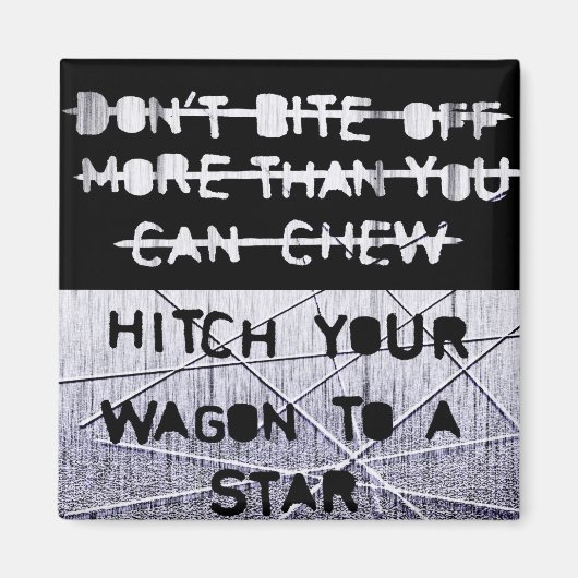 Wagon naar een stermagneet magneet (Voorkant)