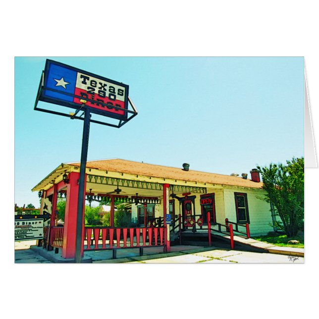 Wagon-restaurant du Texas 290, Johnson City, TX (Devant Horizontal)