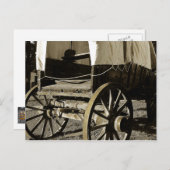 Wagon Trail Briefkaart (Voorkant / Achterkant)