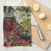 Wagon Wheel 1 Serviette de cuisine (Quart Plié)