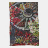 Wagon Wheel 1 Serviette de cuisine (Vertical)