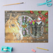 Wagon Wheel Cowboy Boots Garland Tissuepapier (Craft)