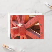 Wagon Wheel Detail Kaart (Voorkant / Achterkant in situ)