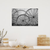 Wagon Wheel stille levensduur Poster (Keuken)