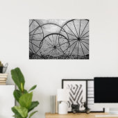 Wagon Wheel stille levensduur Poster (Thuiskantoor)