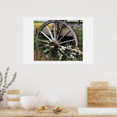 Wagon Wiel Poster (Keuken)