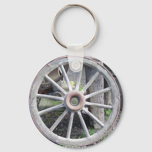 Wagon Wiel Sleutelhanger (Voorkant)