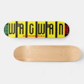 WAGWAN JMT UK Planche de Skateboard 7 3/4" (Horz)