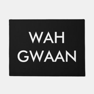 WAH GWAAN DEURMAT