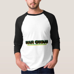 Wah Gwaan Jamaicaanse Straatstijl T-shirt