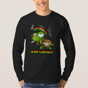 Wah Gwaan  Patois Jamaica Schildpad Jamaica Jargon T-shirt