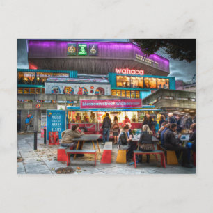 Wahaca pop-up restaurant, Southbank in Londen Briefkaart