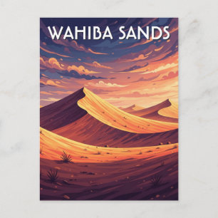Wahiba Sands Oman Reizen Briefkaart