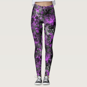 Wahine Lace Hawaïaanse tropische orchidee Leggings