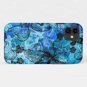 Wahine Lace Hawaiian Orchid Case-Mate iPhone Case (Achterkant (horizontaal))