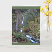 Wahkeena Herfsten, Oregon Kaart (Gele Bloem)