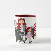 WAHM (Travailler Chez La Mère) Mug (Centre)