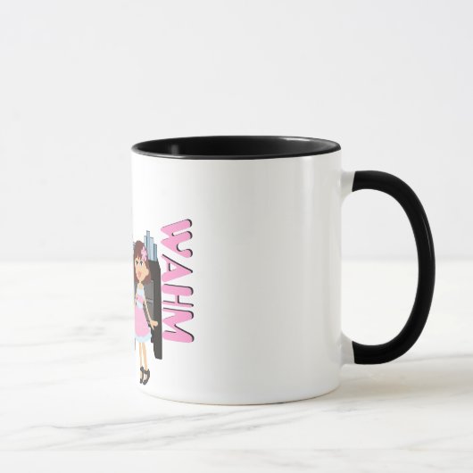 WAHM (Travailler Chez La Mère) Mug (Droite)